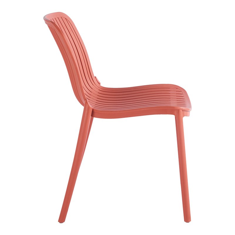 Καρέκλα Teragi στοιβαζόμενη pakoworld pp με UV protection terracotta 58x43.5x82εκ Καρέκλα Teragi στοιβαζόμενη pakoworld pp με UV protection terracotta 58x43.5x82εκ