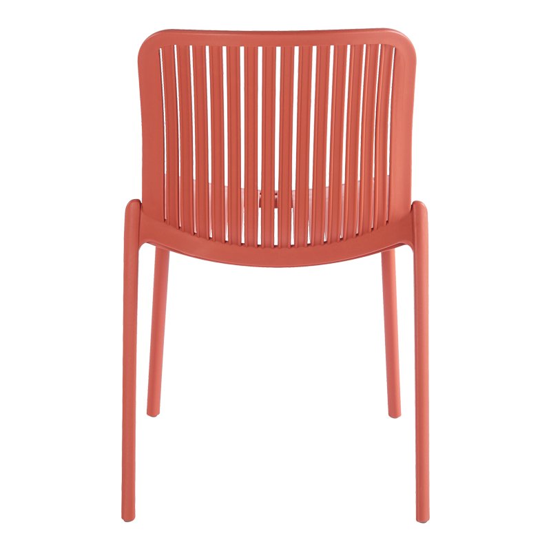 Καρέκλα Teragi στοιβαζόμενη pakoworld pp με UV protection terracotta 58x43.5x82εκ Καρέκλα Teragi στοιβαζόμενη pakoworld pp με UV protection terracotta 58x43.5x82εκ