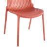 Καρέκλα Teragi στοιβαζόμενη pakoworld pp με UV protection terracotta 58x43.5x82εκ Καρέκλα Teragi στοιβαζόμενη pakoworld pp με UV protection terracotta 58x43.5x82εκ