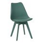 Καρέκλα Gaston I pakoworld PP-PU σε μέντα απόχρωση 48.5x53.5x81.5εκ