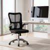 Καρέκλα γραφείου εργασίας Annalise pakoworld μαύρο mesh 57x53x100εκ Καρέκλα γραφείου εργασίας Annalise pakoworld μαύρο mesh 57x53x100εκ