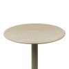 Τραπέζι Merkon pakoworld διάτρητο cappuccino PP Φ60x75εκ Τραπέζι Merkon pakoworld διάτρητο cappuccino PP Φ60x75εκ