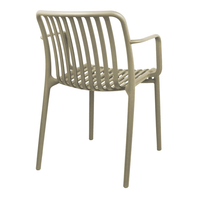 Πολυθρόνα Zoi pakoworld pp cappuccino 54x57.5x79εκ Πολυθρόνα Zoi pakoworld pp cappuccino 54x57.5x79εκ