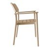 Πολυθρόνα Pilma pakoworld cappuccino PP 57x54x82εκ Πολυθρόνα Pilma pakoworld cappuccino PP 57x54x82εκ