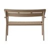 Παγκάκι διθέσιο Cadrin pakoworld cappuccino PP 117x60x83εκ Παγκάκι διθέσιο Cadrin pakoworld cappuccino PP 117x60x83εκ