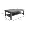 Τραπέζι σαλονιού Louf pakoworld καρυδί teak ξύλο 120x70x40εκ Τραπέζι σαλονιού Louf pakoworld καρυδί teak ξύλο 120x70x40εκ