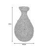 Βάζο Sannery I Inart sisal σε φυσική απόχρωση Φ20x32εκ Βάζο Sannery I Inart sisal σε φυσική απόχρωση Φ20x32εκ