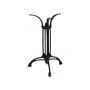 Βάση τραπεζιού Outil pakoworld μεταλλική σε μαύρη απόχρωση 50x50x71εκ