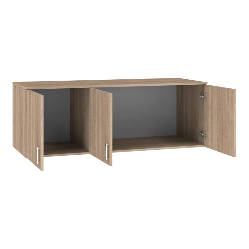 Πατάρι ντουλάπας Royal pakoworld τρίφυλλο sonoma 150x58x53εκ