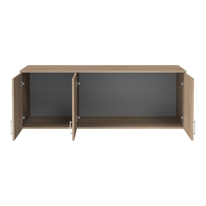 Πατάρι ντουλάπας Royal pakoworld τρίφυλλο sonoma 150x58x53εκ