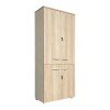 Ντουλάπα γραφείου Stark pakoworld σε oak-μπεζ 80x40x200εκ