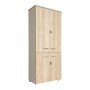 Ντουλάπα γραφείου Stark pakoworld σε oak-μπεζ 80x40x200εκ