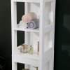Ντουλάπι-στήλη Kelby pakoworld mdf λευκό 30x30x144εκ