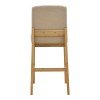 Σκαμπό μπαρ Dalby pakoworld sonoma rubberwood και μπεζ ύφασμα 50x45x102,5εκ Σκαμπό μπαρ Dalby pakoworld sonoma rubberwood και μπεζ ύφασμα 50x45x102,5εκ