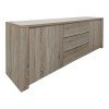 Μπουφές Kalya pakoworld σε sonoma απόχρωση 220x49x89.5εκ