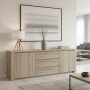 Μπουφές Kalya pakoworld σε sonoma απόχρωση 220x49x89.5εκ
