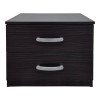 Κομοδίνο Athos pakoworld σε wenge απόχρωση 48x40x41.5εκ