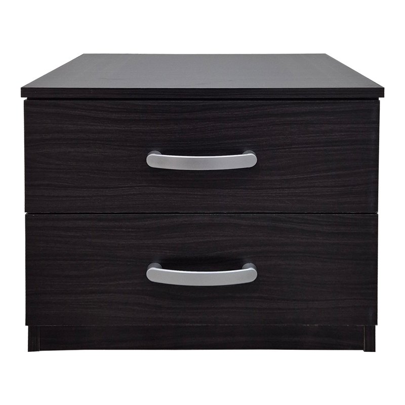 Κομοδίνο Athos pakoworld σε wenge απόχρωση 48x40x41.5εκ