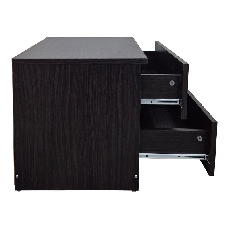 Κομοδίνο Athos pakoworld σε wenge απόχρωση 48x40x41.5εκ