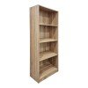 Βιβλιοθήκη Kendy pakoworld sonoma 60x30x167εκ