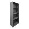 Βιβλιοθήκη Kendy pakoworld ανθρακί 60x30x167εκ Βιβλιοθήκη Kendy pakoworld ανθρακί 60x30x167εκ