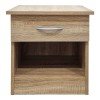 Κομοδίνο Bedy pakoworld sonoma 40x34x42εκ