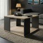 Τραπέζι σαλονιού Zelegan pakoworld sonoma-ανθρακί 60x60x39εκ