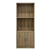 Βιβλιοθήκη Tekaro pakoworld sonoma 60x30x120εκ