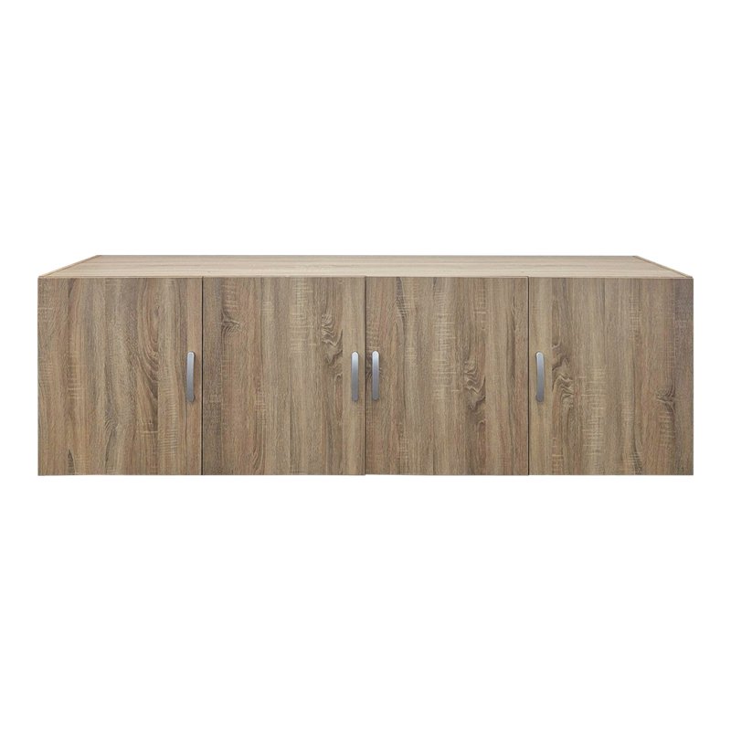 Πατάρι ντουλάπας τετράφυλλο Alvia pakoworld sonoma 200x51x60εκ