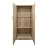 Ντουλάπα εξάφυλλη Athos ΙΙ pakoworld sonoma 240x42x180εκ