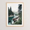 Πίνακας Lake pakoworld με ψηφιακή εκτύπωση και πλαίσιο 33x1.5x48εκ