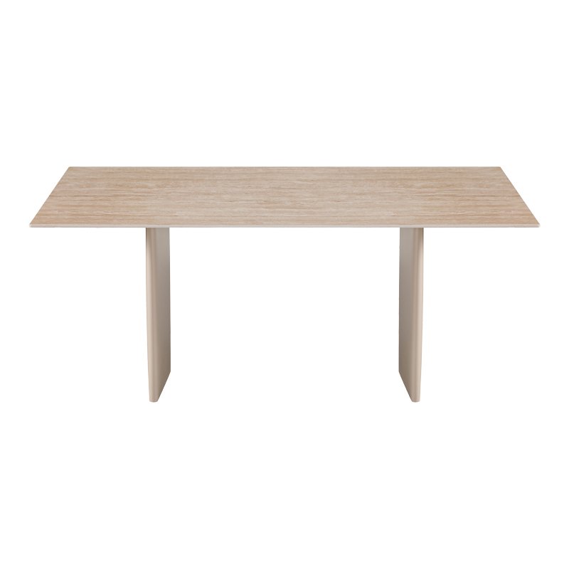 Τραπέζι Releno pakoworld sintered stone σε όψη τραβερτίνας 180x90x75εκ Τραπέζι Releno pakoworld sintered stone σε όψη τραβερτίνας 180x90x75εκ
