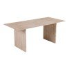 Τραπέζι Releno pakoworld sintered stone σε όψη τραβερτίνας 180x90x75εκ