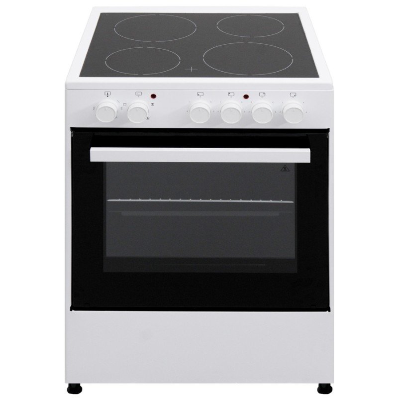 SILIFO SF6124CFVW Κεραμική Κουζίνα 60.5cm με 4 Ζώνες Λευκό (4 Έτη Εγγύηση)