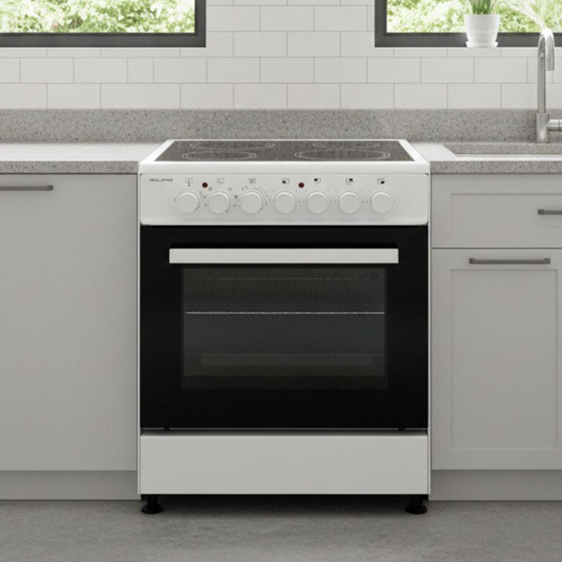 SILIFO SF6124CFVW Κεραμική Κουζίνα 60.5cm με 4 Ζώνες Λευκό