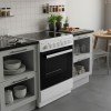 SILIFO SF6124CFVW Κεραμική Κουζίνα 60.5cm με 4 Ζώνες Λευκό