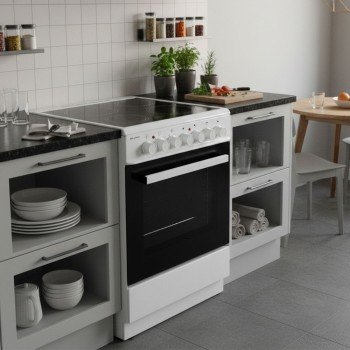 SILIFO SF6124CFVW Κεραμική Κουζίνα 60.5cm με 4 Ζώνες Λευκό