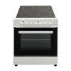 SILIFO SF6124CFVW Κεραμική Κουζίνα 60.5cm με 4 Ζώνες Λευκό