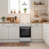 SILIFO SF6154CFEW Ηλεκτρική Κουζίνα 50cm με Εμαγιέ Εστίες Λευκή (4 Έτη Εγγύηση)