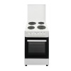 SILIFO SF6154CFEW Ηλεκτρική Κουζίνα 50cm με Εμαγιέ Εστίες Λευκή (4 Έτη Εγγύηση)