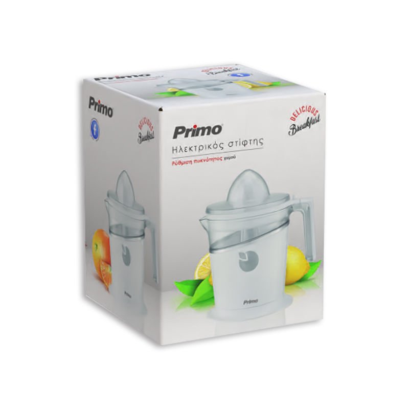 Λεμονoστίφτης PRCJ-40440 Primo 0.8L 40W Λευκός/Chrome