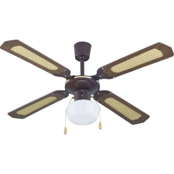 Ανεμιστήρας Οροφής PRCF-80276 Primo 42'' 105εκ. 1Φως 4 Φτερά Καφέ Ανεμιστήρας Οροφής PRCF-80276 Primo 42'' 105εκ. 1Φως 4 Φτερά Καφέ