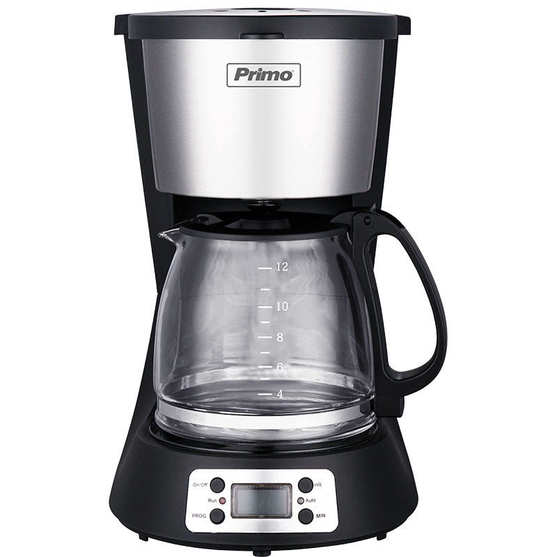 Καφετιέρα φίλτρου PRCM-40250 Primo Digital Eco 1.5L 12φλ Μαύρη-Inox Καφετιέρα φίλτρου PRCM-40250 Primo Digital Eco 1.5L 12φλ Μαύρη-Inox