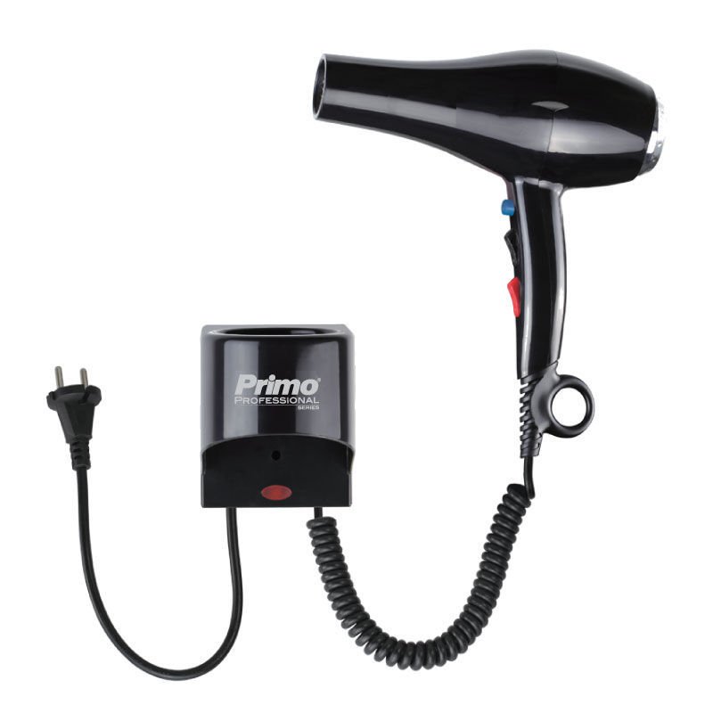 Σεσουάρ PRHD-50013 Primo Ξενοδοχειακού τύπου 2000W AC με κρύο αέρα Μαύρο Σεσουάρ PRHD-50013 Primo Ξενοδοχειακού τύπου 2000W AC με κρύο αέρα Μαύρο