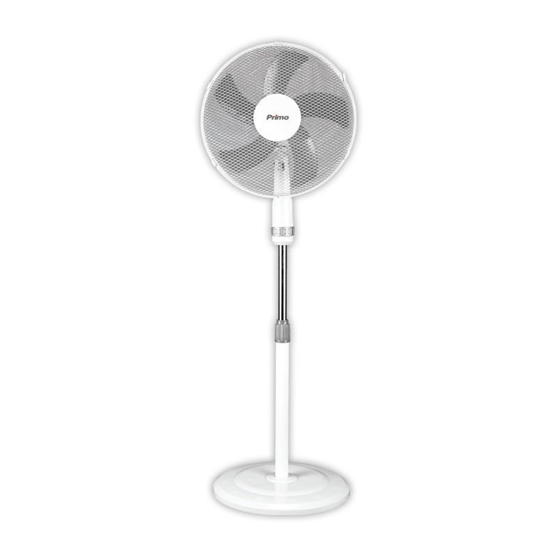 Ανεμιστήρας Ορθοστάτης PRSF-80446 Primo 16'' 40εκ. Λευκό - Γκρι