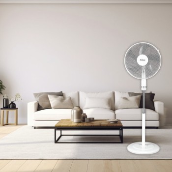 Ανεμιστήρας Ορθοστάτης PRSF-80446 Primo 16'' 40εκ. Λευκό - Γκρι