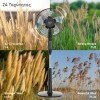 Ανεμιστήρας Ορθοστάτης PRSF-80615D Primo 16'' 40εκ. Με Τηλεχειριστήριο και DC μοτέρ Μαύρος