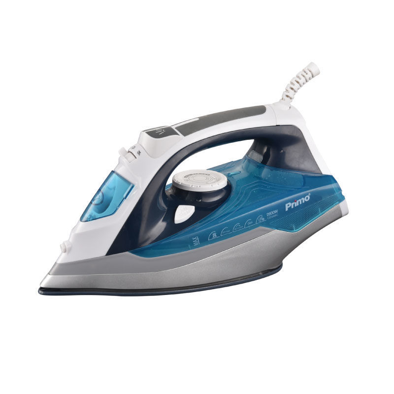 Σίδερο Ατμού PRSI-40276 Primo Kεραμική πλάκα 2600W Anti-drip - Anti-calc Μπλε/Silver Σίδερο Ατμού PRSI-40276 Primo Kεραμική πλάκα 2600W Anti-drip - Anti-calc Μπλε/Silver