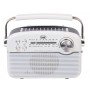 Solar Vintage Radio με ΒΤ RA-7F50/WH