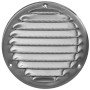 Europlast MR125i - Περσίδα Εξαερισμού Ανοξείδωτη (Inox) με Πλέγμα Προστασίας